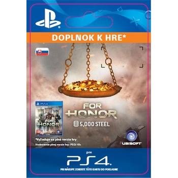 ESD CZ PS4 - FOR HONOR™ 5 000 STEEL Credits Pack