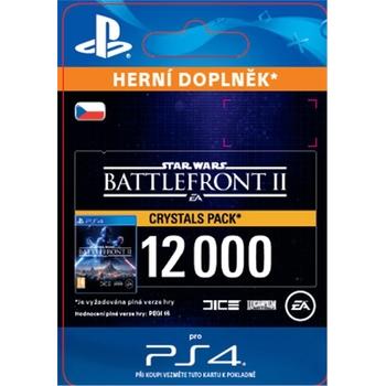Herní doplněk SONY STAR WARS™ Battlefront™ II: 12000 Crystals  (Av. 14.11.2017) - PS4 CZ ESD
