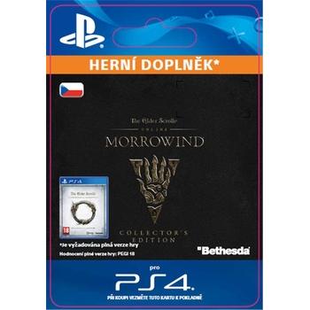 ESD CZ PS4 - The Elder Scrolls Online: Morrowind Collectors Edition Upgrade