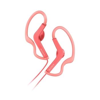 SONY sluchátka ACTIVE MDR-AS210AP,handsfree,růžové