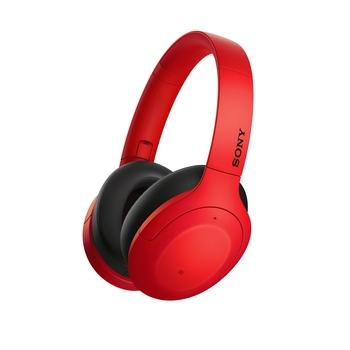 SONY sluchátka WH-H910N červená