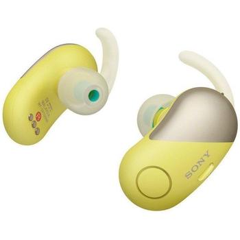 SONY sluchátka WI-SP700N bezdr.,žlutá
