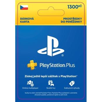 Dobíjecí karta SONY PlayStation Store - Kredit 1300 Kč - CZ Digital