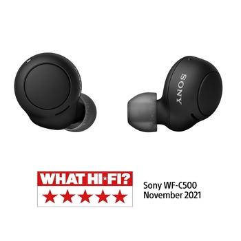 Bezdrátová sluchátka SONY True Wireless WF-C500, černá (black)