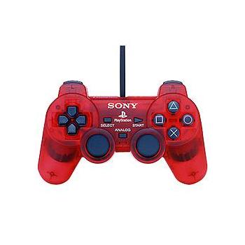 Gamepad SONY PlayStation DUAL SHOCK 2, červený (red)