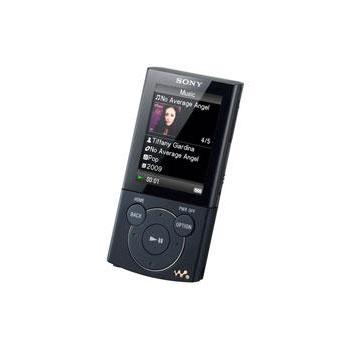 Přenosný MP3 přehrávač SONY NWZ-E445B, černý (black)