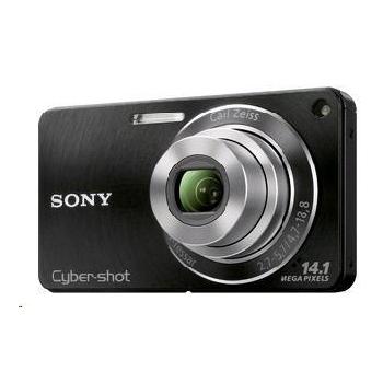 Digitální fotoaparát SONY Cyber-Shot DSC-W350B, černý (black)