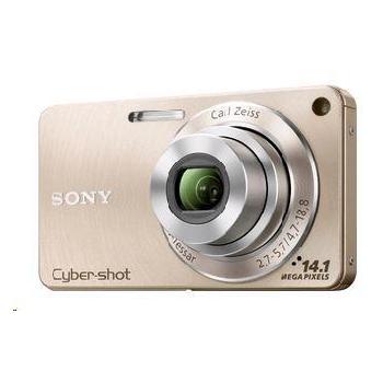 Digitální fotoaparát SONY Cyber-Shot DSC-W350N, zlatý (gold)