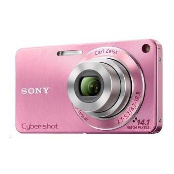 Digitální fotoaparát SONY Cyber-Shot DSC-W350P, růžový (pink)