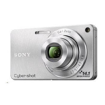 Digitální fotoaparát SONY Cyber-Shot DSC-W350S, stříbrný (silver)