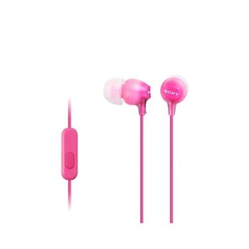Sluchátka SONY  MDR-EX15AP, růžová (pink)
