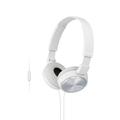 Sluchátka SONY MDR-ZX310AP, bílé (white)