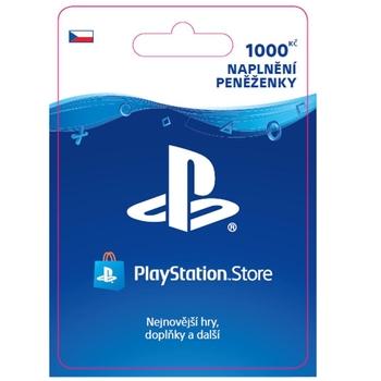 Dobíjecí karta SONY  PlayStation Store - Kredit 1000 Kč - CZ Digital