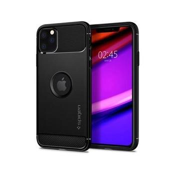 Ochranný kryt Spigen Rugged Armor pro Apple iPhone 11 Pro Max černý