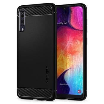 Ochranný kryt Spigen Rugged Armor pro Samsung Galaxy A50 černý
