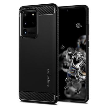 Pouzdro pro Samsung SPIGEN Rugged Armor pro Samsung Galaxy S20 Ultra, černý (black)