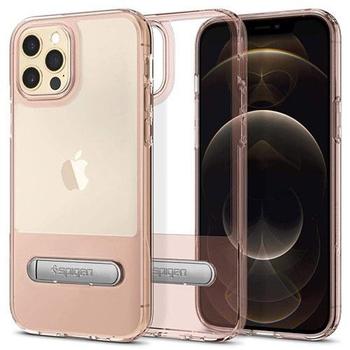 Kryt SPIGEN Slim Armor Essential pro iPhone 12/12 Pro - Rose Crystal