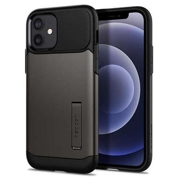 Kryt SPIGEN Slim Armor pro iPhone 12/12 Pro - Gunmetal