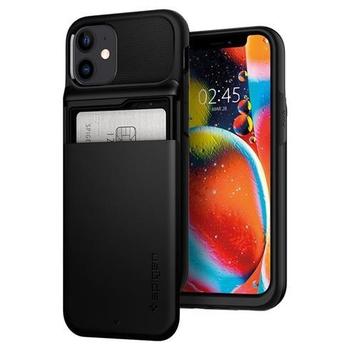 Kryt SPIGEN Slim Armor Wallet pro iPhone 12 mini - Black