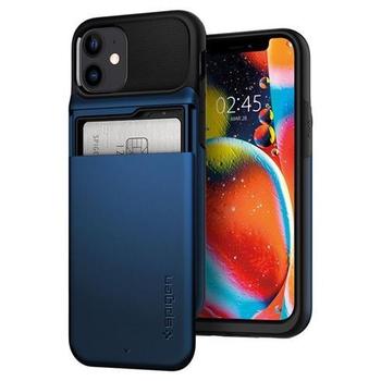 Kryt SPIGEN Slim Armor Wallet pro iPhone 12 mini - Navy