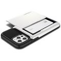 Spigen kryt Slim Armor Wallet pro iPhone 12/12 Pro - White
