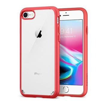 Pouzdro pro iPhone SPIGEN Ultra Hybrid 2 pro iPhone SE/8/7 - Red