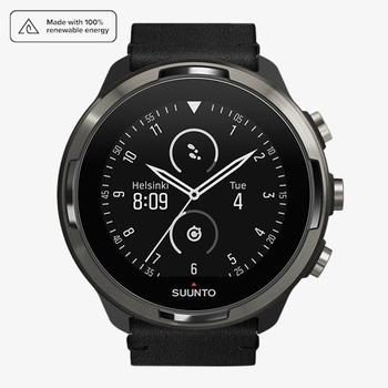Chytré hodinky SUUNTO 9 Baro - Titanium Leather