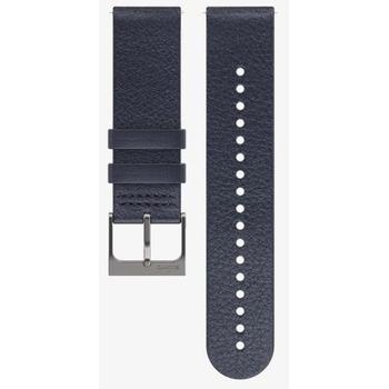 Řemínek SUUNTO 9 Peak Leather, velikost M - Granite Blue