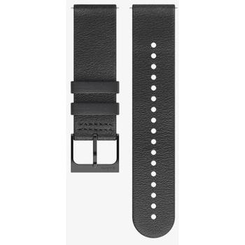 Řemínek SUUNTO 9 Peak Leather, velikost M - All Black