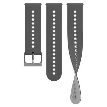 Řemínek SUUNTO 9 Peak Silicone, velikost S+M - Rock Gray