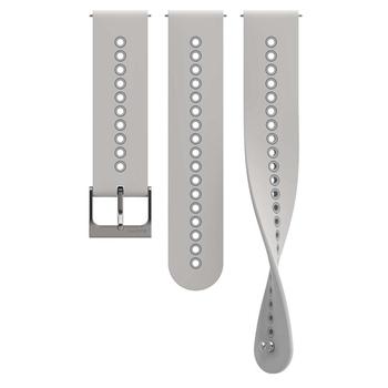 Řemínek SUUNTO 9 Peak Silicone, velikost S+M - Birch White