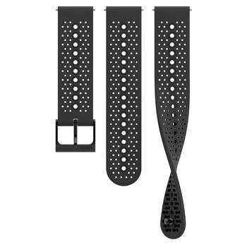 Řemínek Suunto 9 Peak Silicone, velikost S+M - All Black