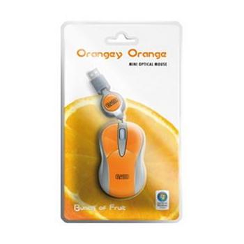 Mini myš pro notebooky SWEEX Orangey Orange, oranžová (orange)