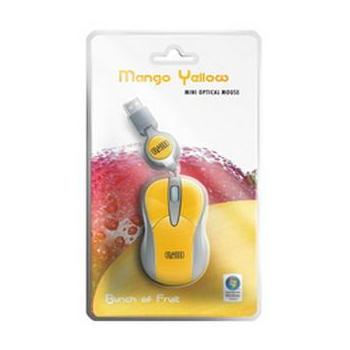 Mini myš pro notebooky SWEEX Mango Yellow, žlutá (yellow)