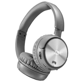 Swissten Bluetooth Stereo Sluchátka Trix Stříbrno/Šedé