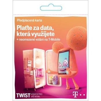 Hlasová předpl. karta T-MOBILE Plaťte za data která využijete