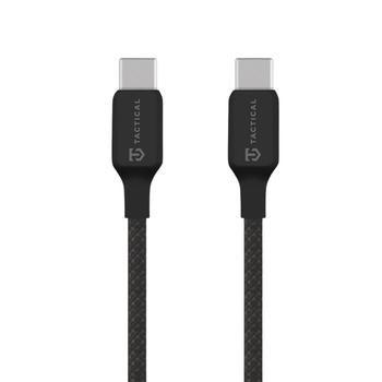 USB kabel TACTICAL Stitch Thread Cable USB-C/USB-C 0.3m Black