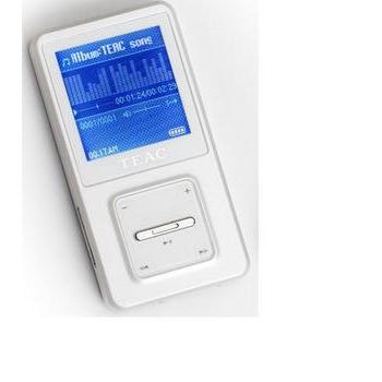 Přenosný přehrávač TEAC MP-375SD FM 4GB, bílý (white)