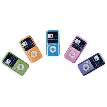 Přenosný MP3 přehrávač TEAC MP-211 FM 4GB, zelený (green)