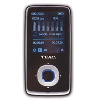 Přenosný MP3 přehrávač TEAC MP-315 FM 4GB, černý (black)