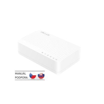 Tenda S105 5 x 10/100 Mb/s Mini Eco Switch, Desktop, Auto MDI/MDIX, spotřeba do 1,5 Watt