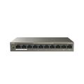 Tenda TEF1110P-8-63W PoE AT switch - 8x PoE 100 Mb/s + 2x Uplink 100 Mb/s, PoE max 63W, fanless