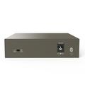 Tenda TEG1105P-4-63W PoE AT switch 4x PoE 802.3af/at, 5x 1 Gb/s, PoE celkem 63W, fanless