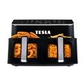 TESLA AirCook DualZone Q460 XXL - multifunkční duální digitální horkovzdušná fritéza