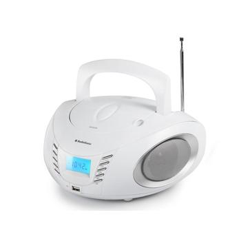 Rádiopřijímač TOPCOM AudioSonic CD - 1593 bílá (white)