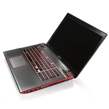 Notebook TOSHIBA Qosmio X870-13D, černo-červená