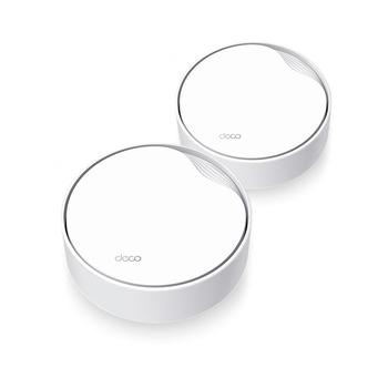 WiFi mesh system TP-LINK Deco X50-PoE (2-pack), bílá (white)