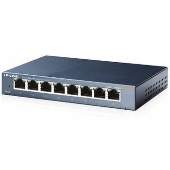 Gigabitový switch TP-LINK  TL-SG108, modrá (blue)