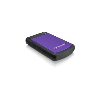 Přenosný pevný disk TRANSCEND StoreJet 25H3B 4TB, fialový (purple)
