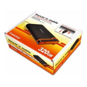 Přenosný pevný disk TRANSCEND StoreJet 25 Mobile 320GB